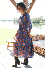 Eve Midi Dress - Nirvana