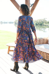 Eve Midi Dress - Nirvana