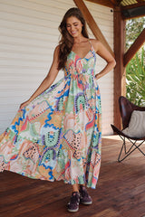 Reef Maxi Dress - Electric Feels