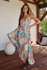 Reef Maxi Dress - Electric Feels