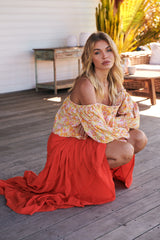 Simply Smitten Maxi Skirt - Free People