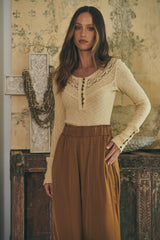 Ettie pants - Golden