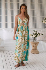 Nevada Maxi Dress - Himalayan Poppy