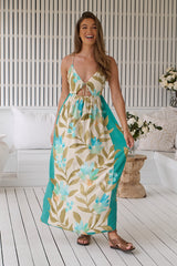 Nevada Maxi Dress - Himalayan Poppy