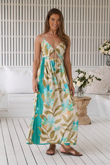 Nevada Maxi Dress - Himalayan Poppy