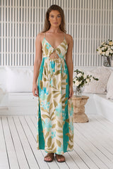 Nevada Maxi Dress - Himalayan Poppy