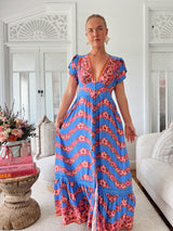 Tabitha Maxi Dress - Little Flowers