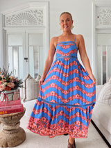 Iluka Midi Dress - Little Flowers