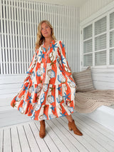 Ria Midi Dress -Long Island