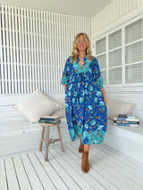 Boheme Midi Dress - Love in Mist