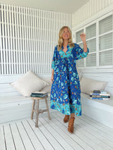 Boheme Midi Dress - Love in Mist