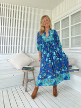 Boheme Midi Dress - Love in Mist