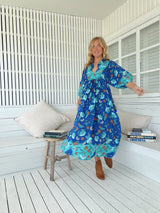 Boheme Midi Dress - Love in Mist