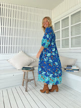 Boheme Midi Dress - Love in Mist