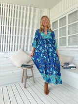 Boheme Midi Dress - Love in Mist