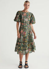 Alexia Midi Dress ~ MOS the label