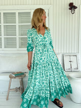 Tessa Maxi Dress - Mint Spritz