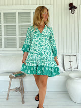 Inka Mini Dress - Mint Spritz