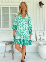 Inka Mini Dress - Mint Spritz