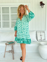 Inka Mini Dress - Mint Spritz