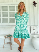 Inka Mini Dress - Mint Spritz
