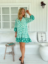 Inka Mini Dress - Mint Spritz