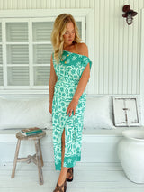 Zia Wrap Skirt- Mint Spritz