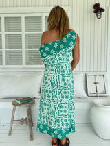 Zia Wrap Skirt- Mint Spritz