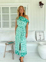 Zia Wrap Skirt- Mint Spritz