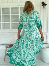 Tessa Maxi Dress - Mint Spritz