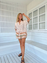 Flora Shorts - Mist Flower