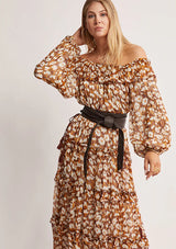 Desert Floral Midi Dress ~ MOS the label