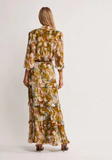 Abstract Botanica Blouse ~ MOS the label