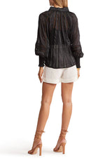Summer Rays Blouse -Black ~ MOS the label
