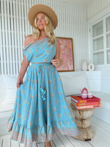 Vela Skirt - Laguna Fleur