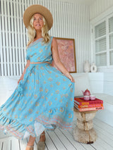 Vela Skirt - Laguna Fleur