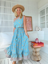 Vela Skirt - Laguna Fleur