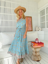 Vela Skirt - Laguna Fleur