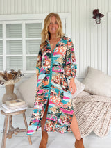 Whitney Midi Dress - Rome