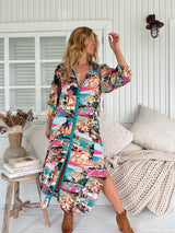 Whitney Midi Dress - Rome