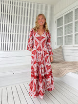 Carmen Maxi Long sleeve - Rosa