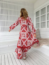 Carmen Maxi Long sleeve - Rosa