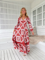 Carmen Maxi Long sleeve - Rosa