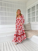 Carmen Maxi Long sleeve - Rosa