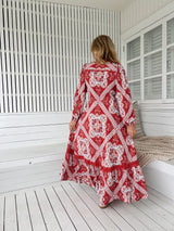 Carmen Maxi Long sleeve - Rosa