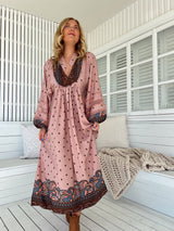 Boheme Lace Midi Dress - Seraphina