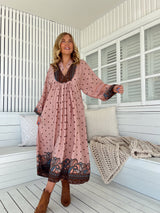 Boheme Lace Midi Dress - Seraphina