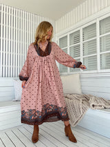 Boheme Lace Midi Dress - Seraphina