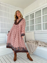 Boheme Lace Midi Dress - Seraphina