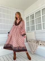 Boheme Lace Midi Dress - Seraphina